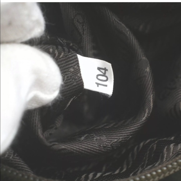 Prada Back Pack Olive Nylon 839637 - Picture 10 of 16